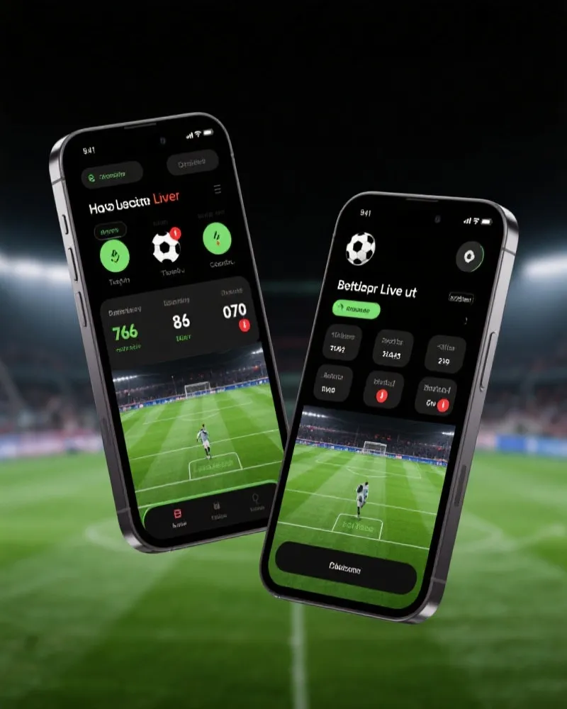 欧冠官方App界面展示